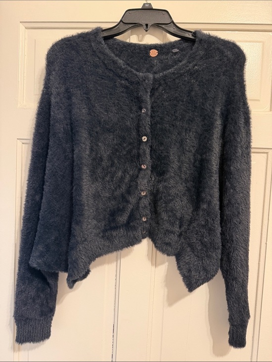 Free People Sweaters - FREE PEOPLE one fuzzy cardigan